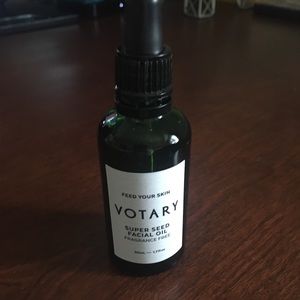 Votary super seed facial oil 90% full